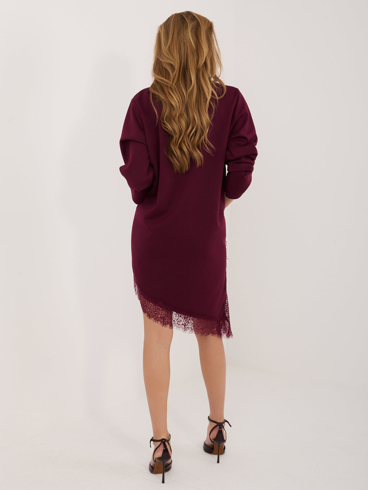 MELFIA® Asymmetrisches Spitzenkleid