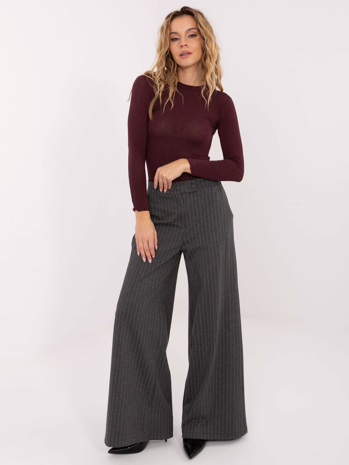 MELFIA Fitted Soft Blouse