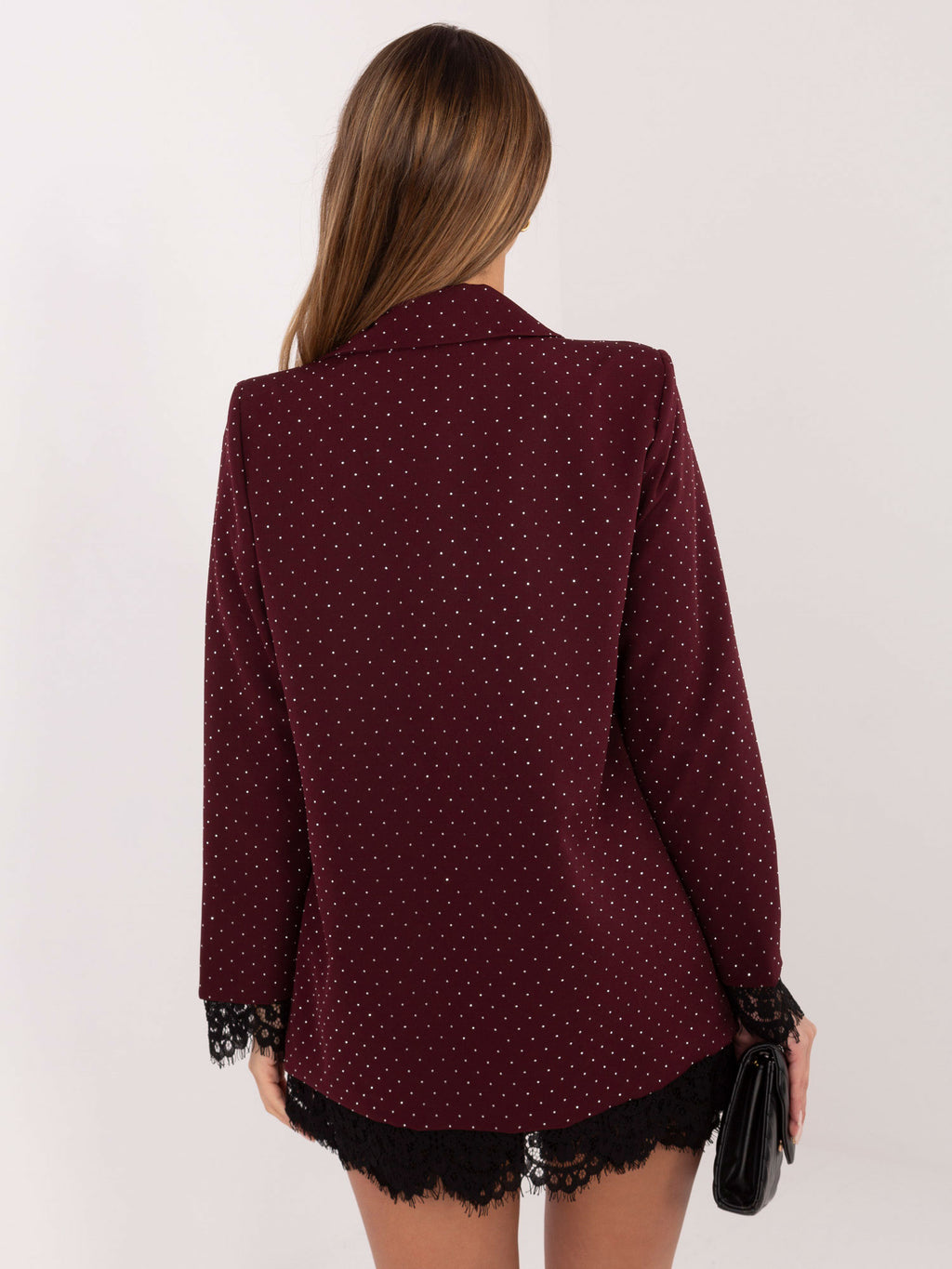 MELFIA Elegante Jacke mit Spitzendetails