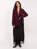 MELFIA Elegante Jacke mit Spitzendetails