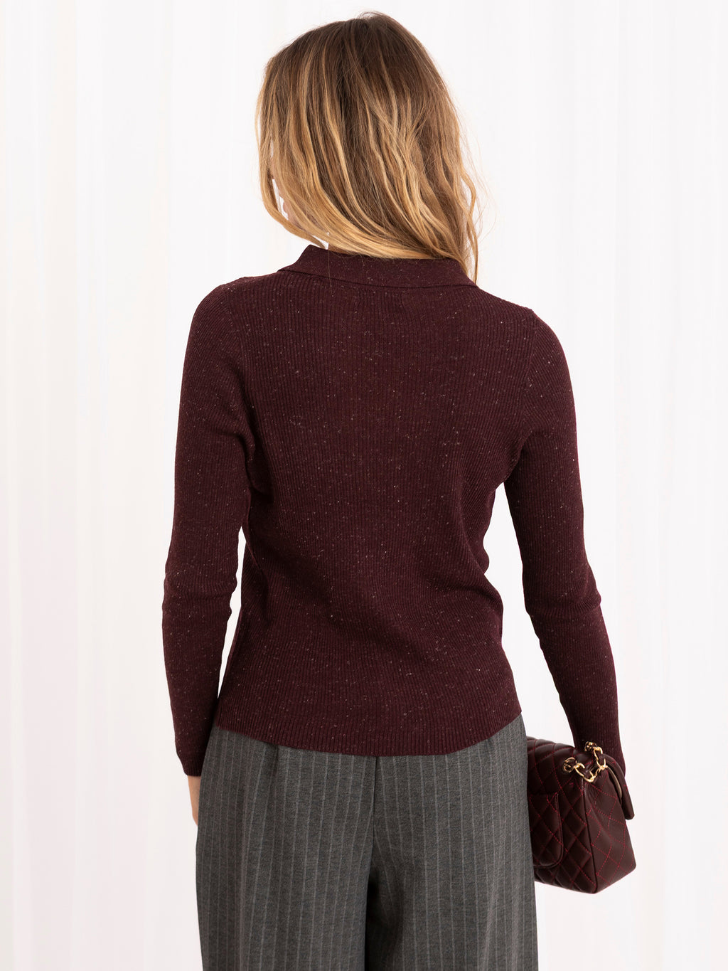 MELFIA® Strickjacke mit Kragen
