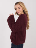 MELFIA  Oversize-Pullover mit Rundhalsausschnitt