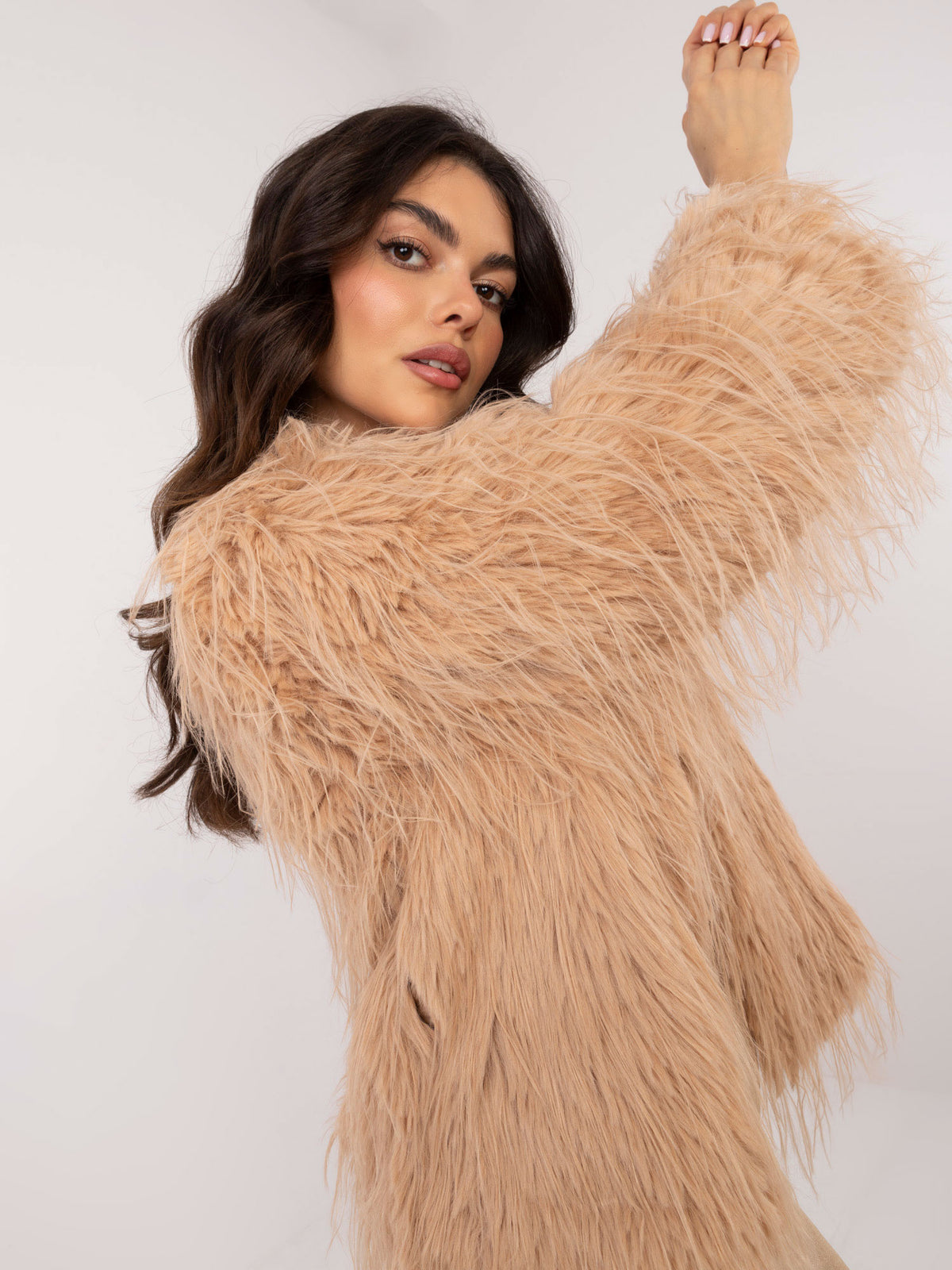 MELFIA NORA -Pelzjacke mit Futter