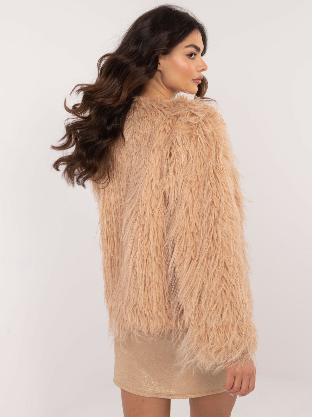 MELFIA NORA -Pelzjacke mit Futter