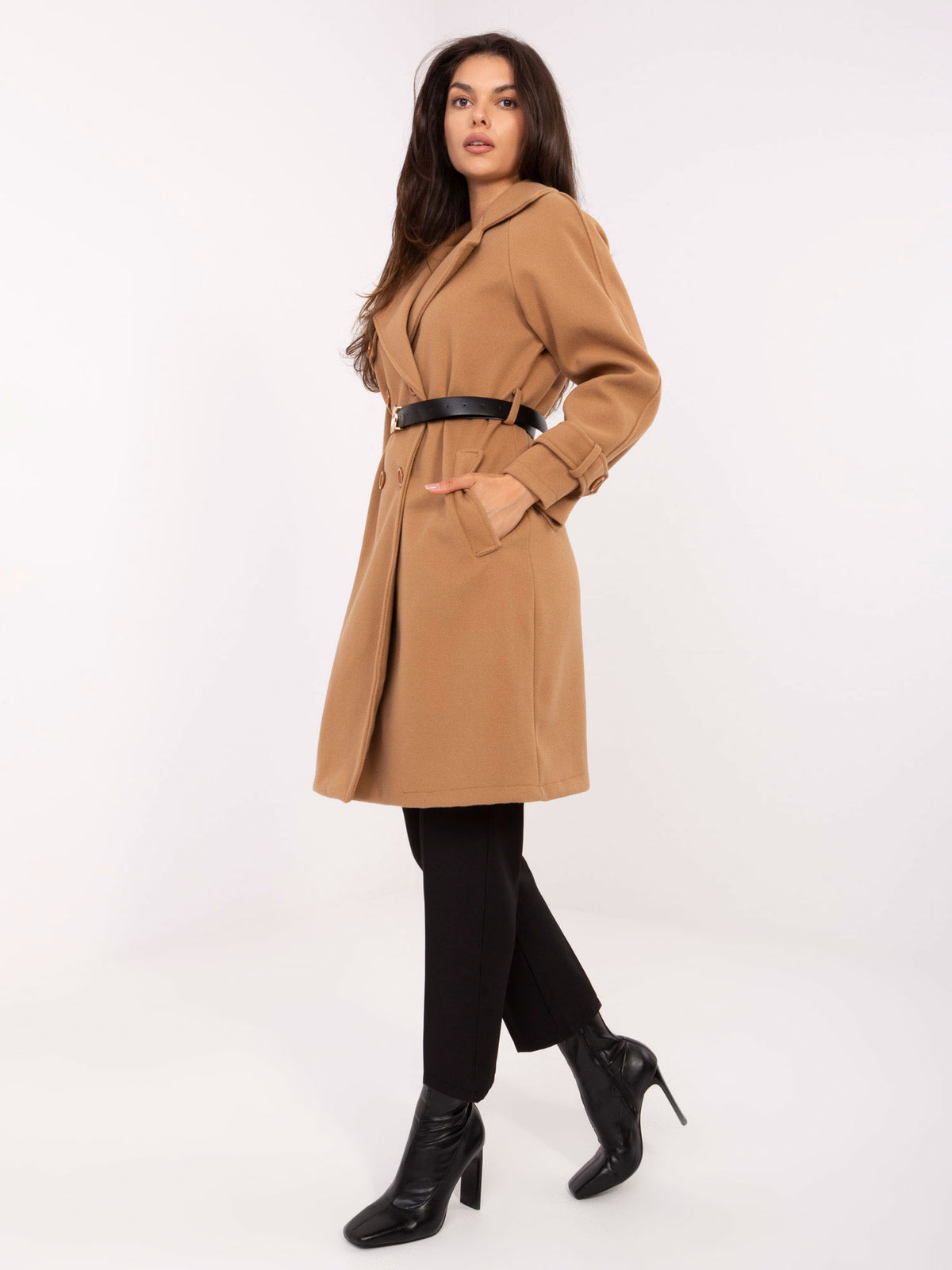 MELFIA Belted Coat