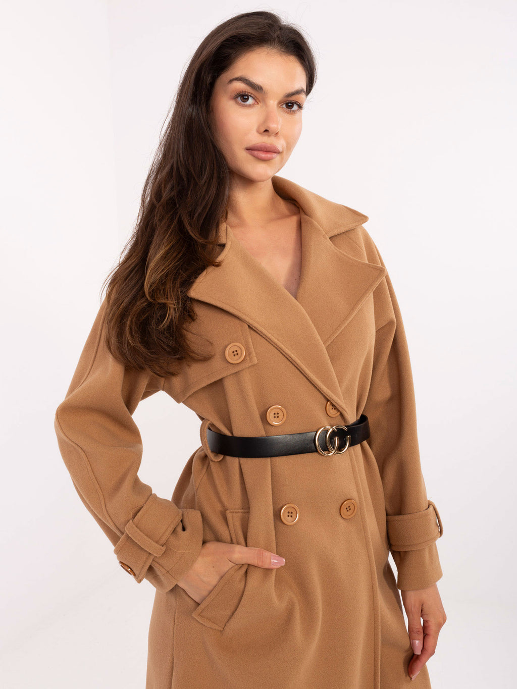 MELFIA Belted Coat