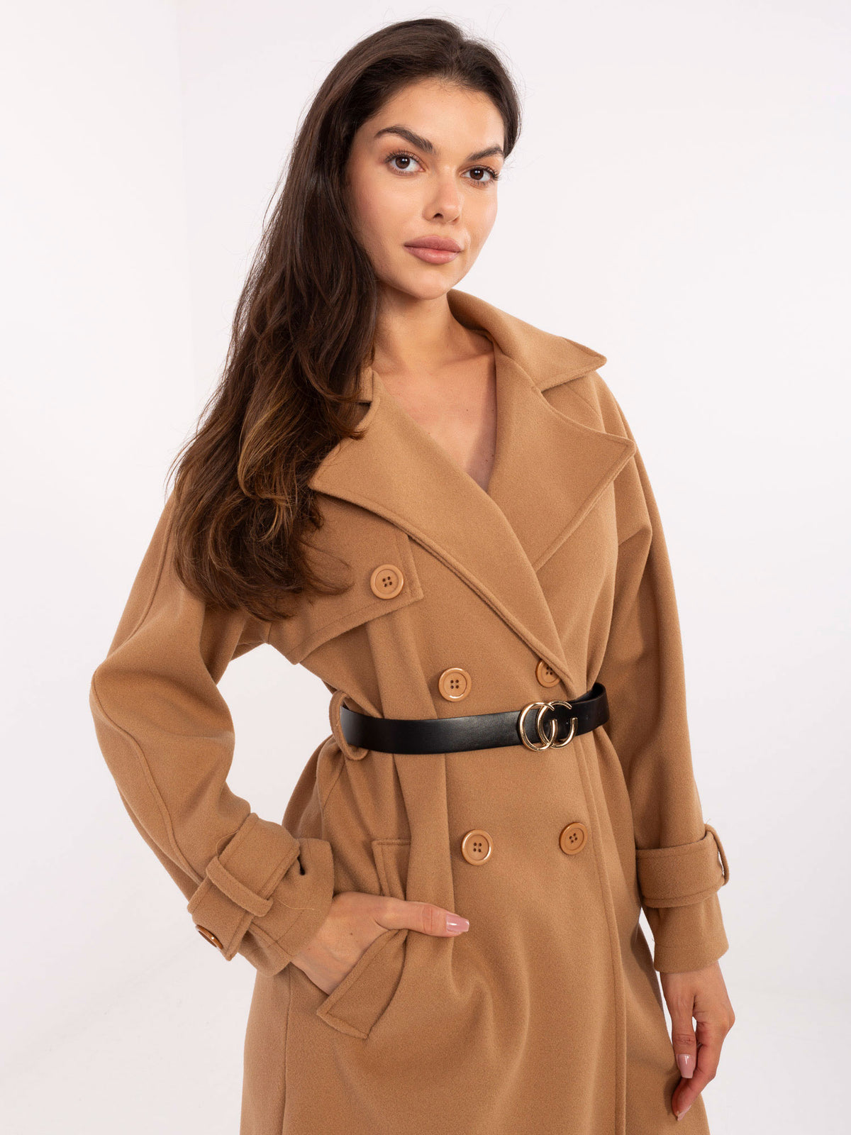 MELFIA Belted Coat