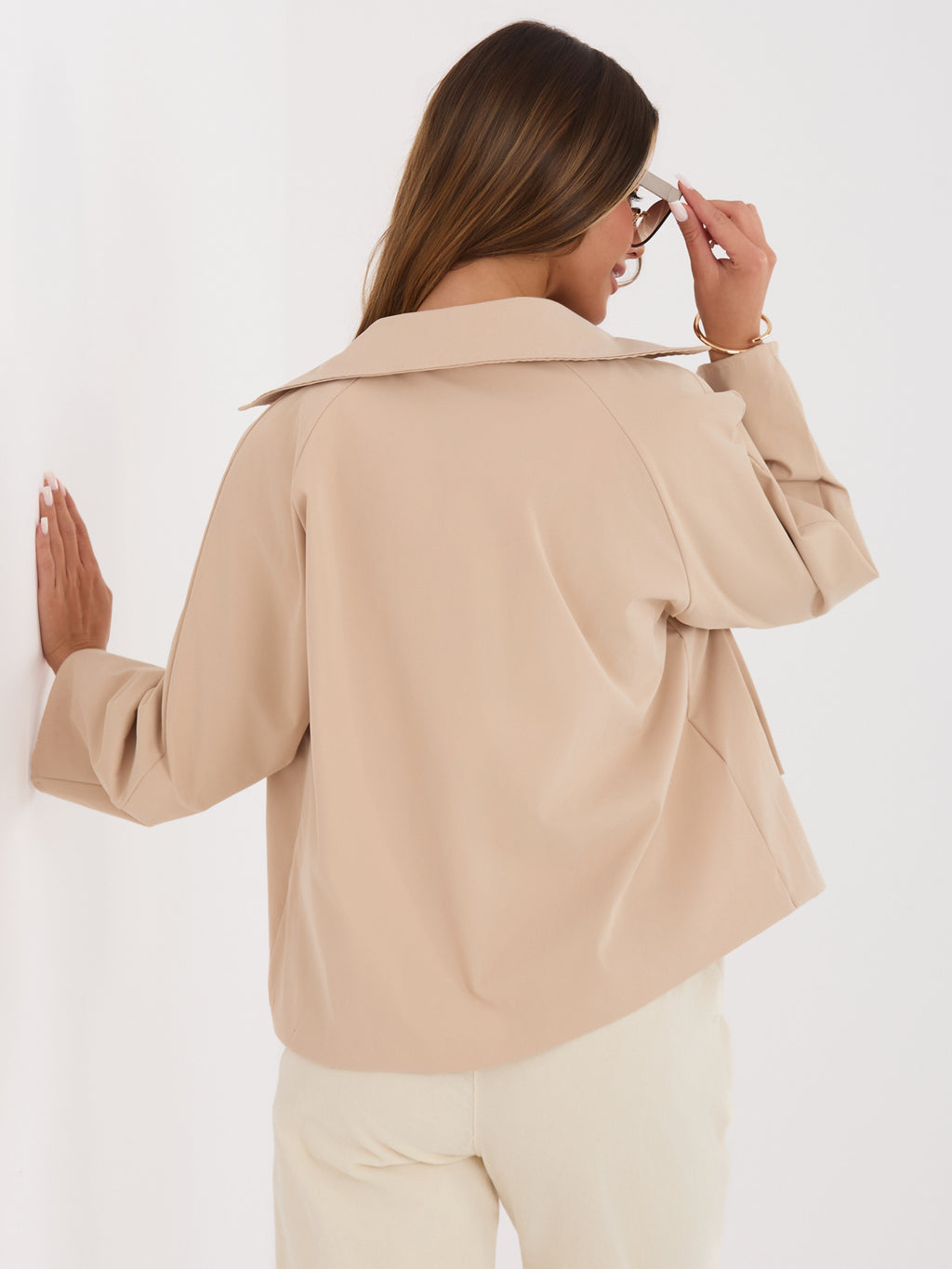 MELFIA Oversized Wide-Sleeve Coat