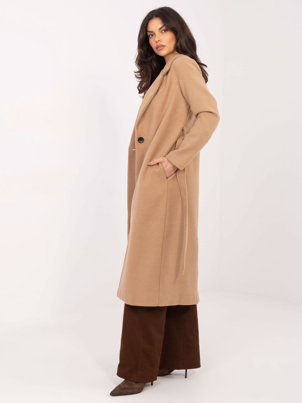 MELFIA BELLA – Mantel mit Bindegürtel