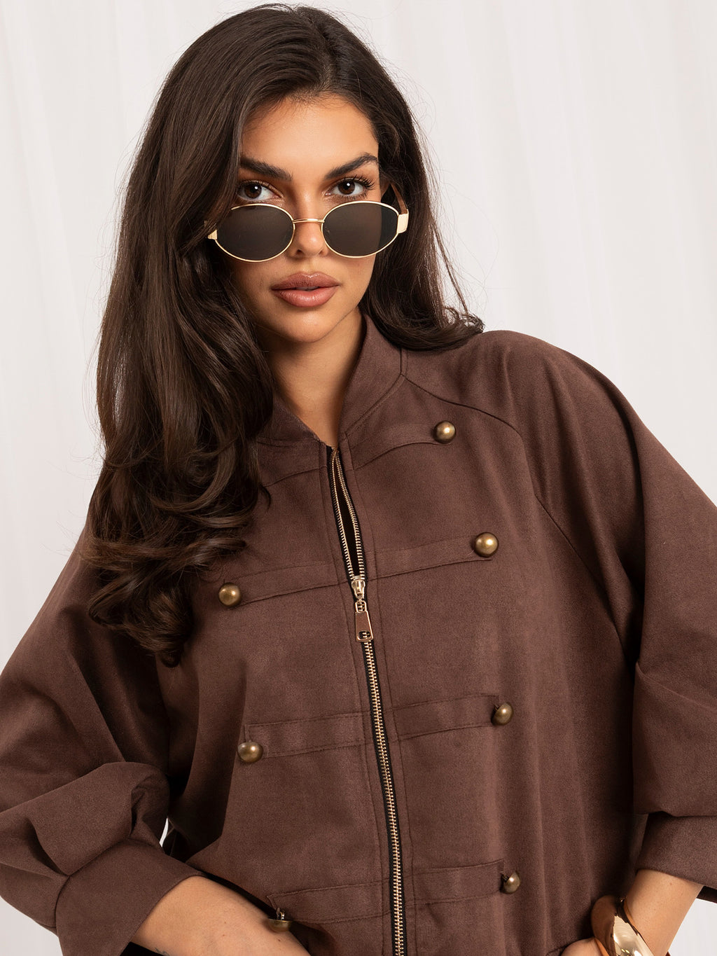 MELFIA VELORA – Elegante Jacke mit doppelreihigem Verschluss