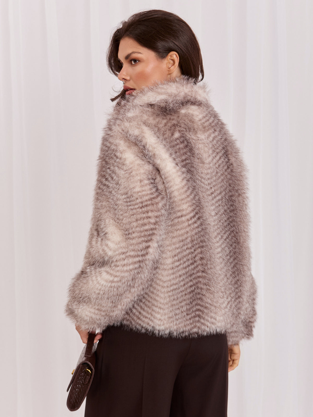 MELFIA Fur Zip Jacket