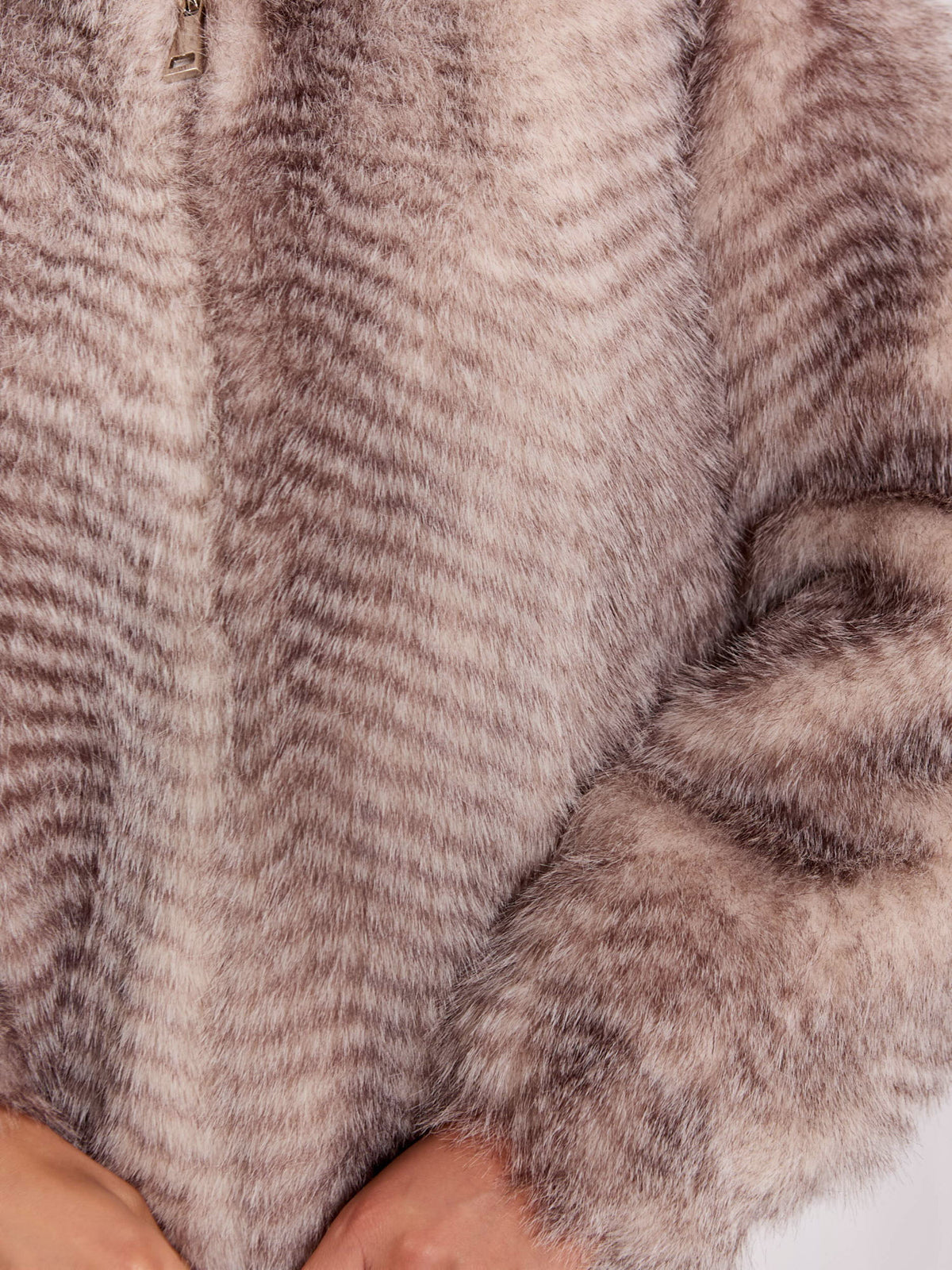 MELFIA Fur Zip Jacket