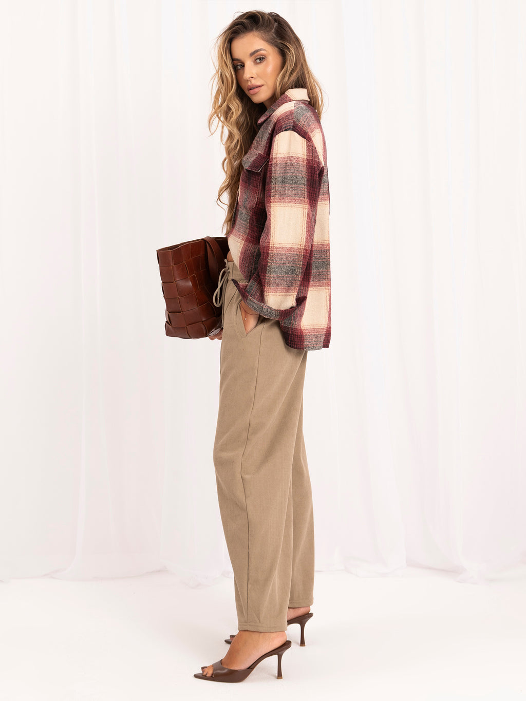 MELFIA VELORA – Cordhose im Balloon-Stil