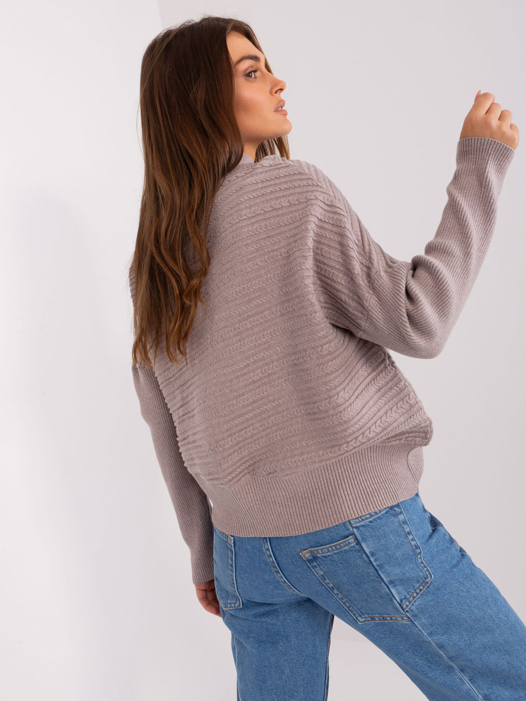 MELFIA – Asymmetrischer Fledermauspullover