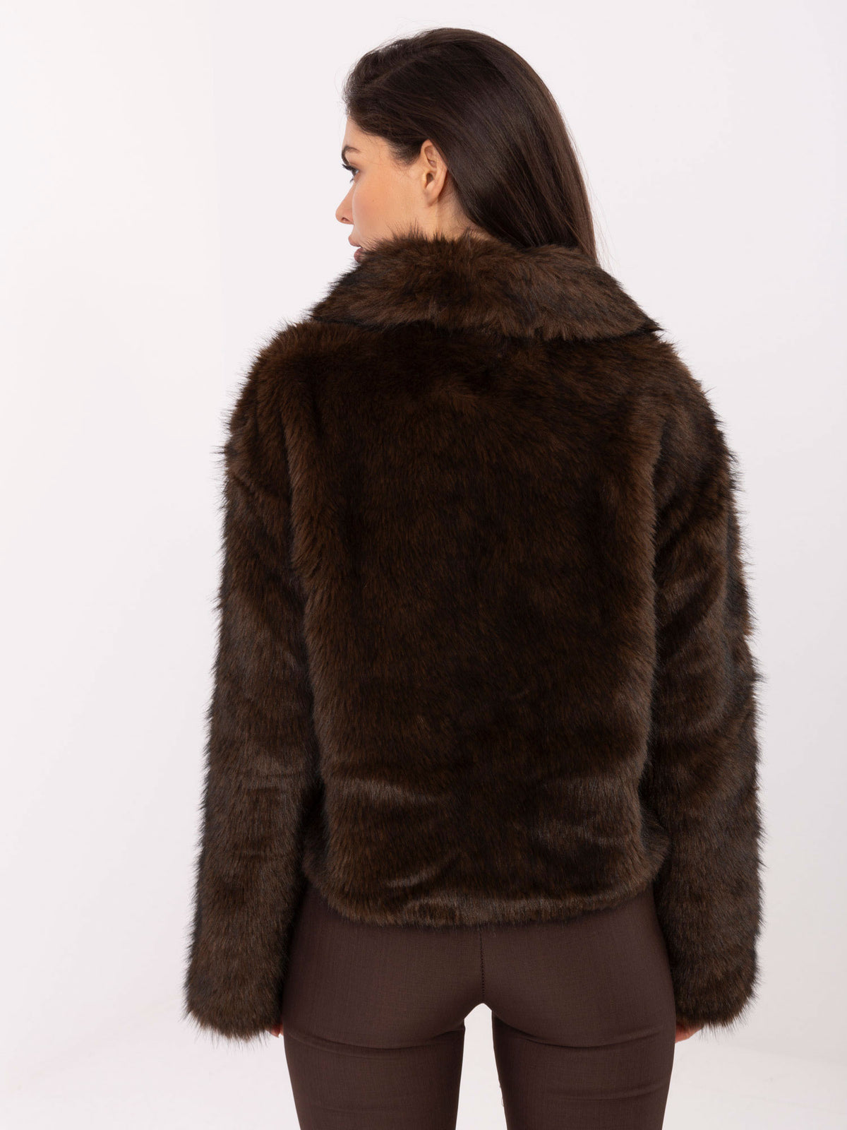 MELFIA ARIA – Elegante Damen-Pelzjacke mit Tasche