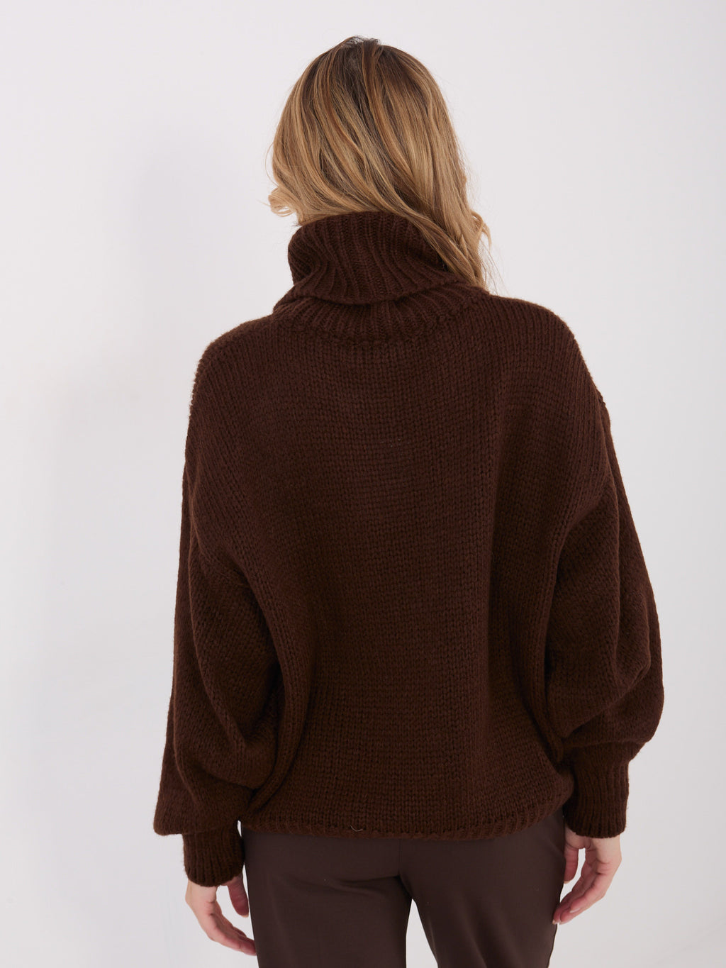 MELFIA – Damenpullover mit Rollkragen aus Mohair-Mix