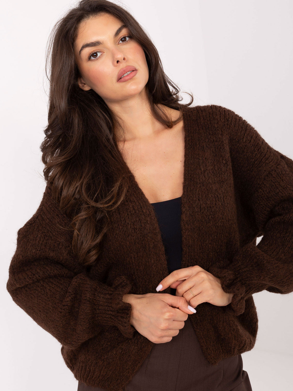 MELFIA® Damen-Cardigan mit Wolle