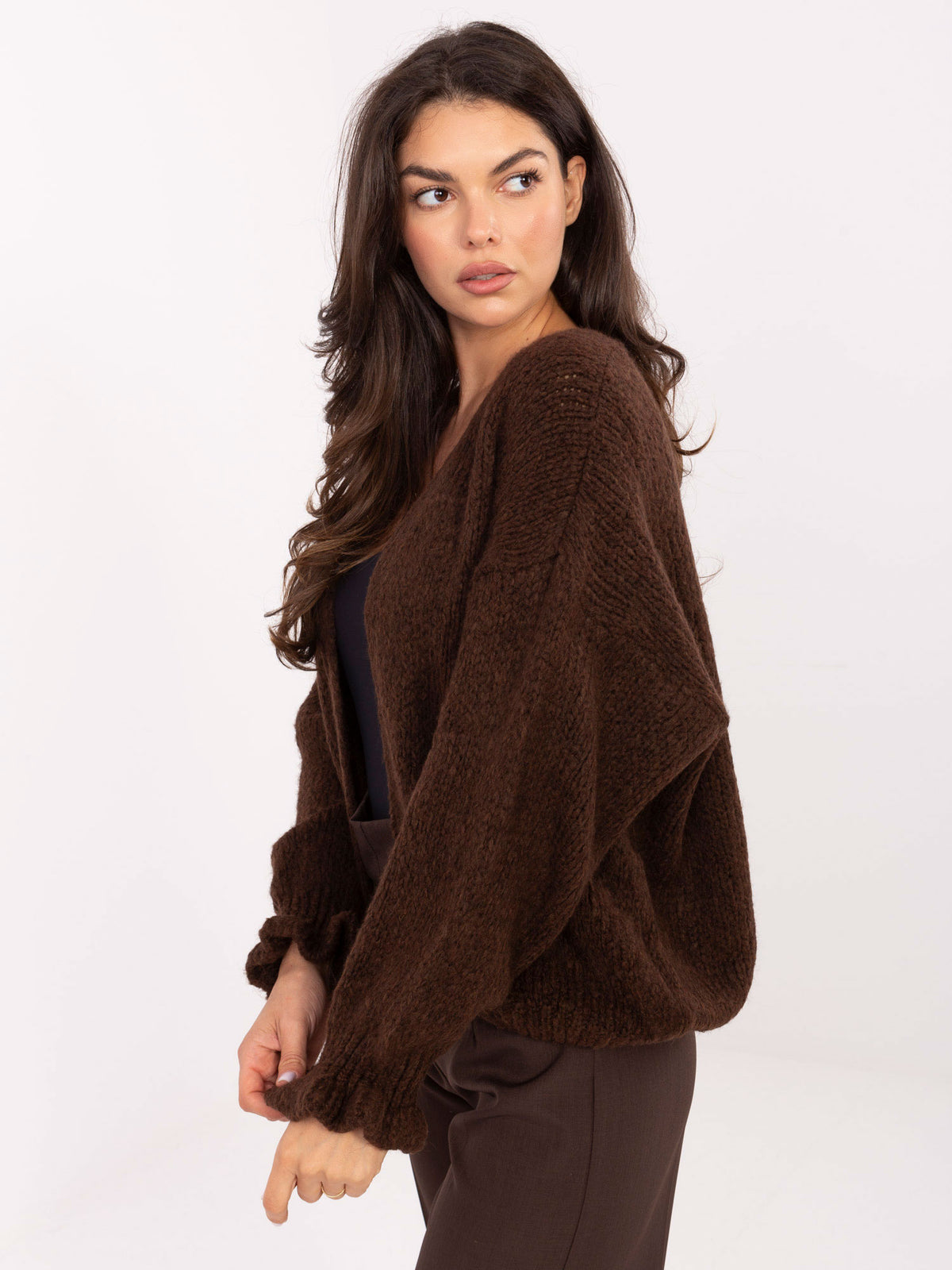 MELFIA® Damen-Cardigan mit Wolle