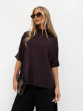 MELFIA® Damenpullover mit Fledermausärmeln