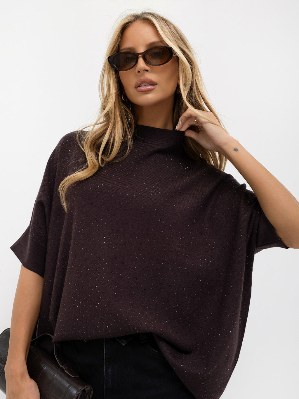 MELFIA® Damenpullover mit Fledermausärmeln
