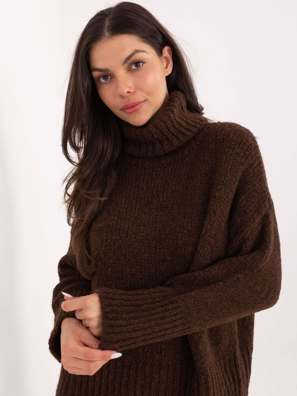 MELFIA  – Eleganter Rollkragenpullover aus Wolle