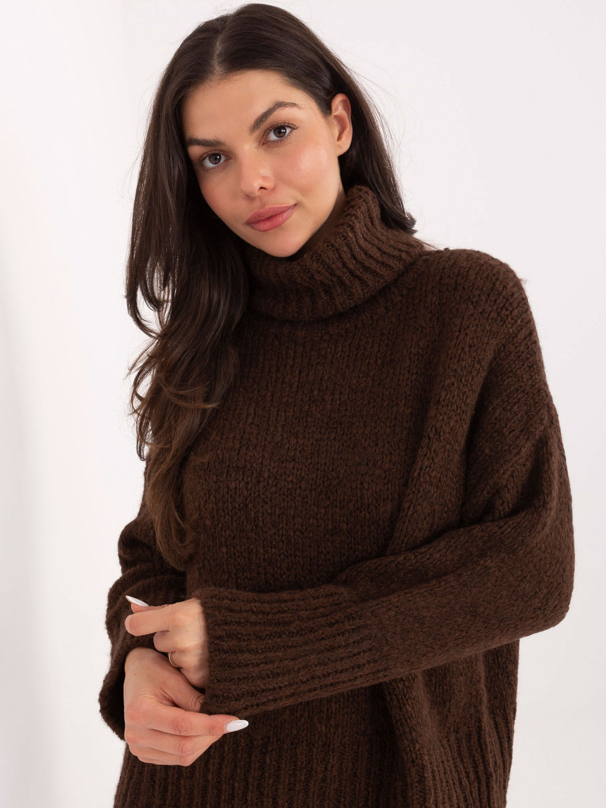 MELFIA  – Eleganter Rollkragenpullover aus Wolle