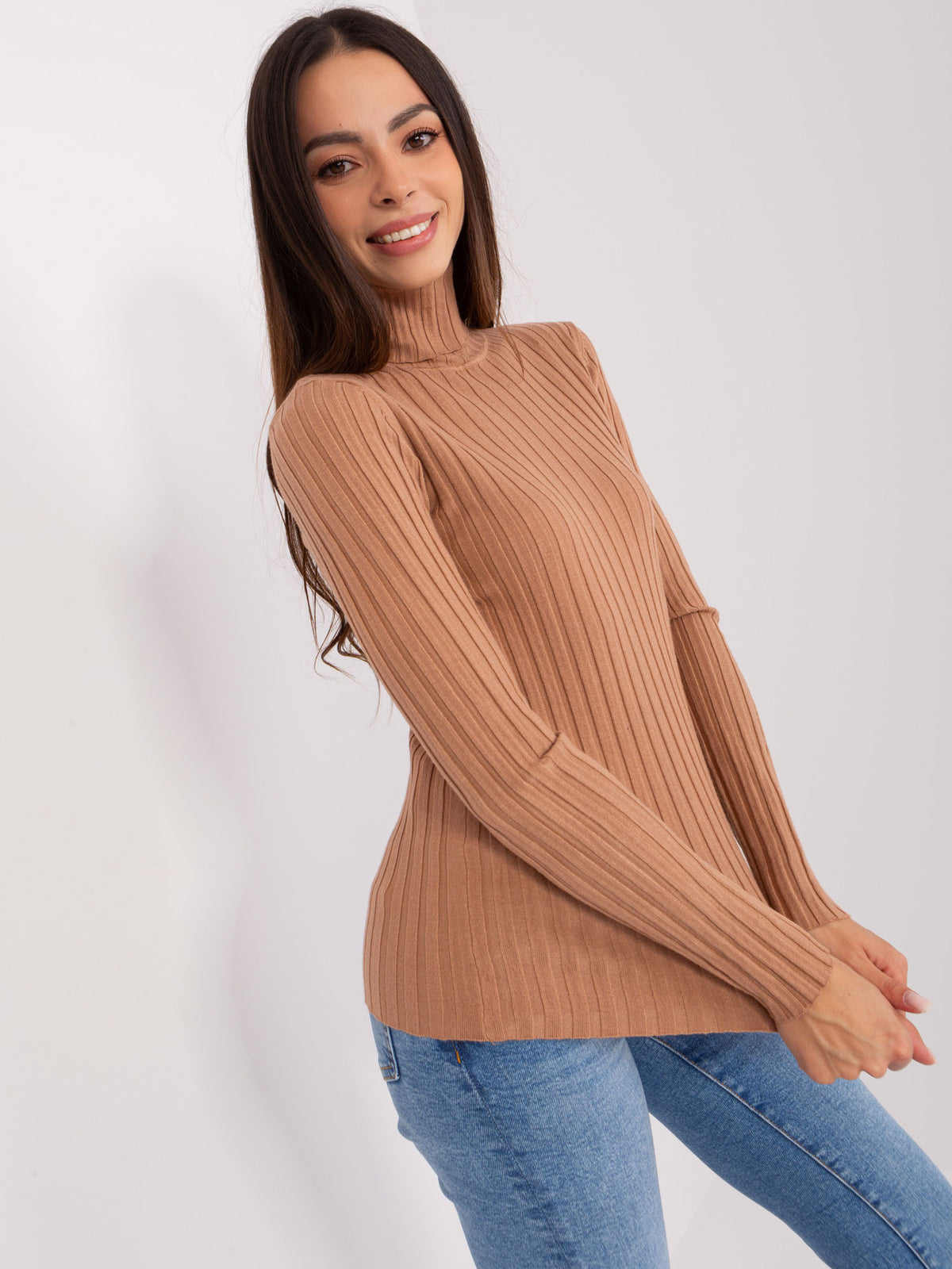 MELFIA – Taillierter Rollkragenpullover