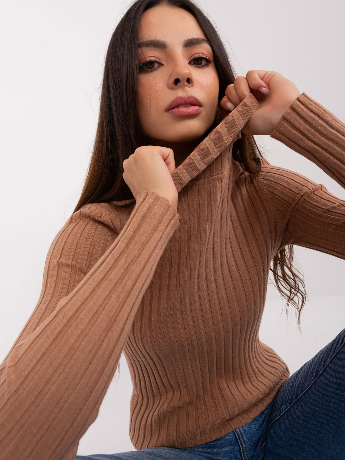 MELFIA – Taillierter Rollkragenpullover