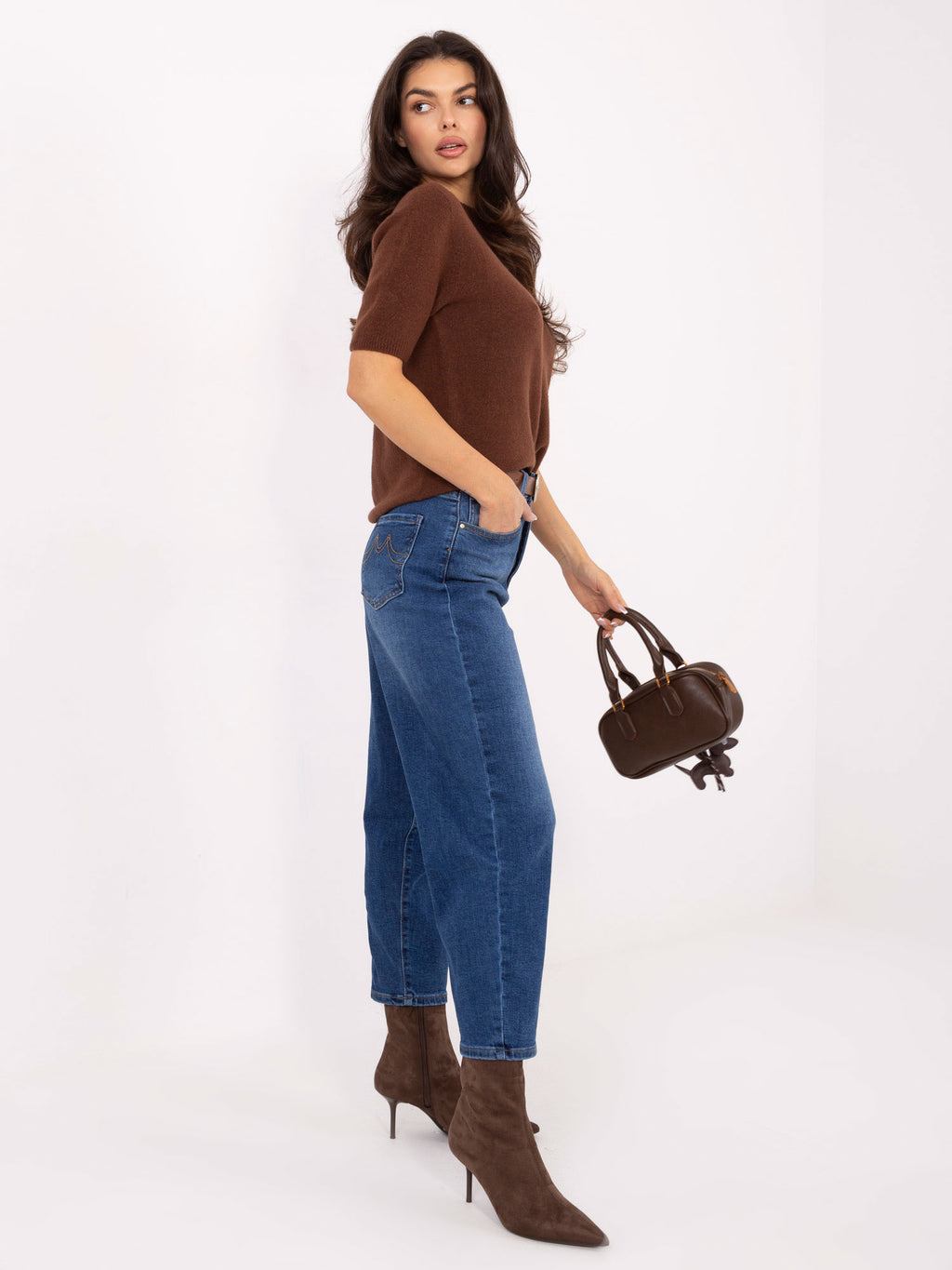 MELFIA High-Waist Mom Jeans
