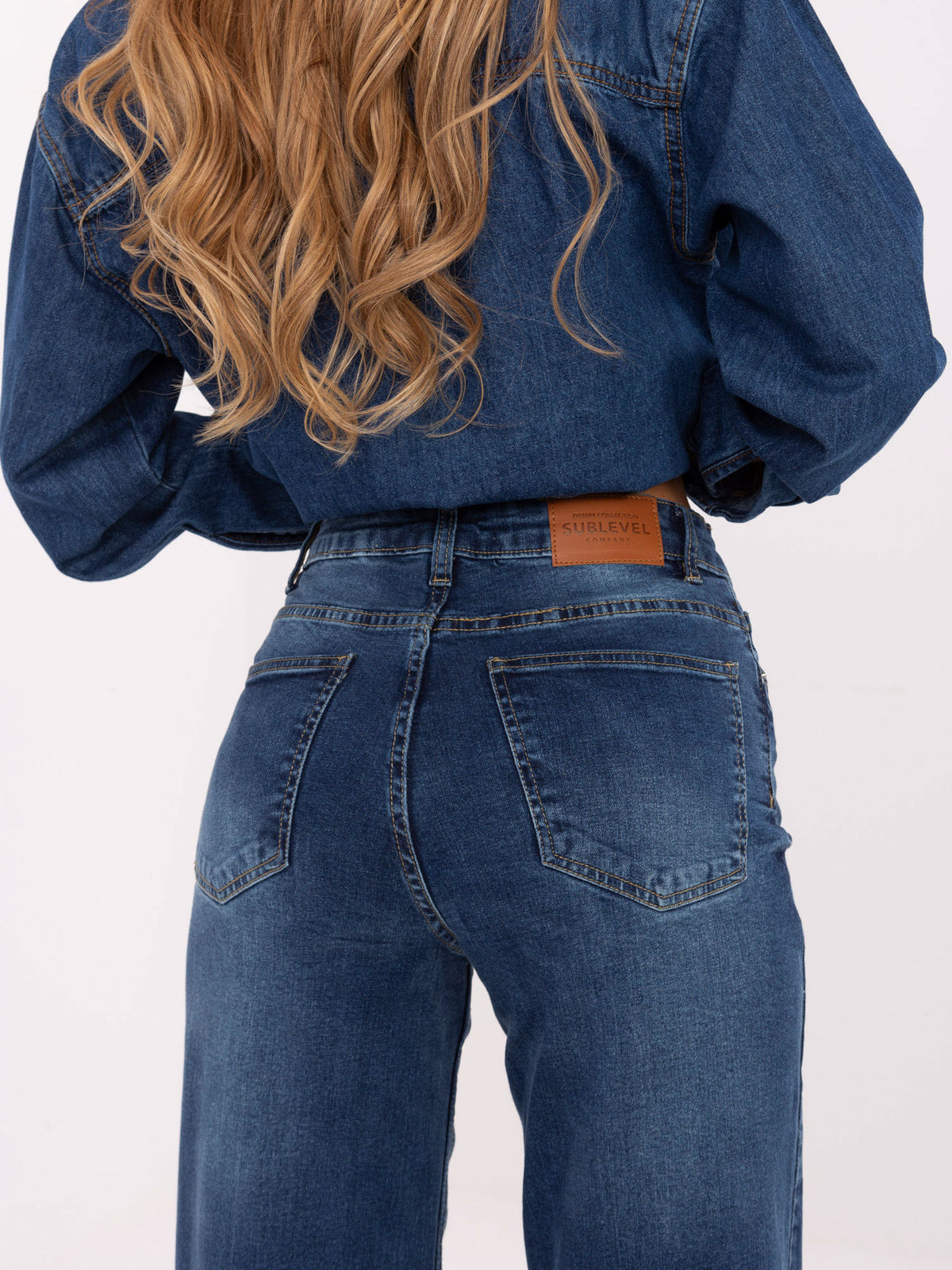 MELFIA Wide-Leg-Jeans