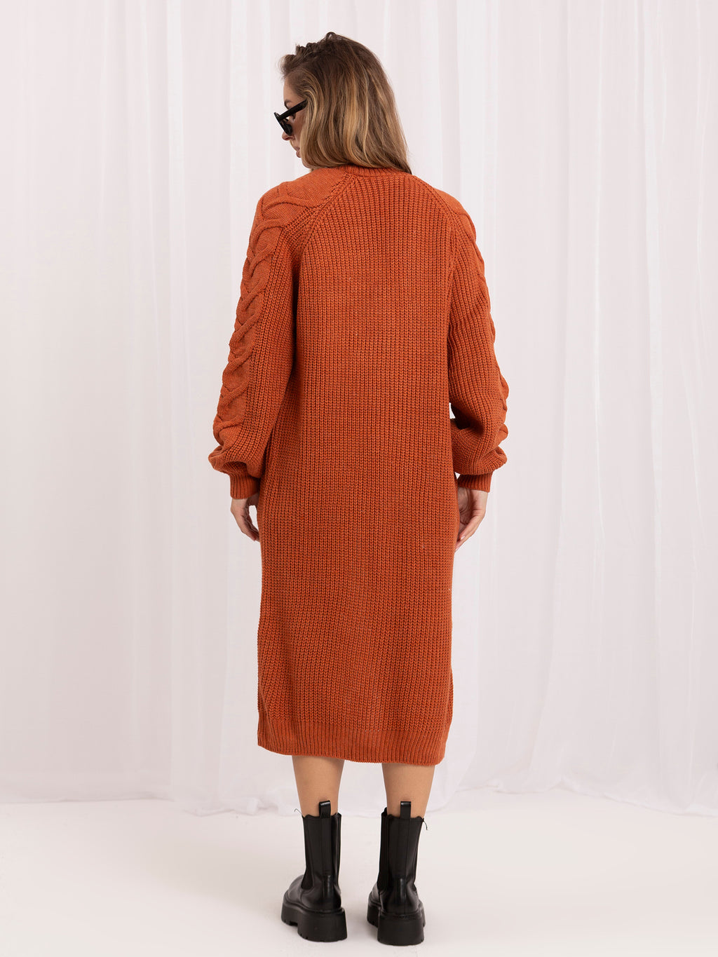 MELFIA – Langer Cardigan ohne Verschluss