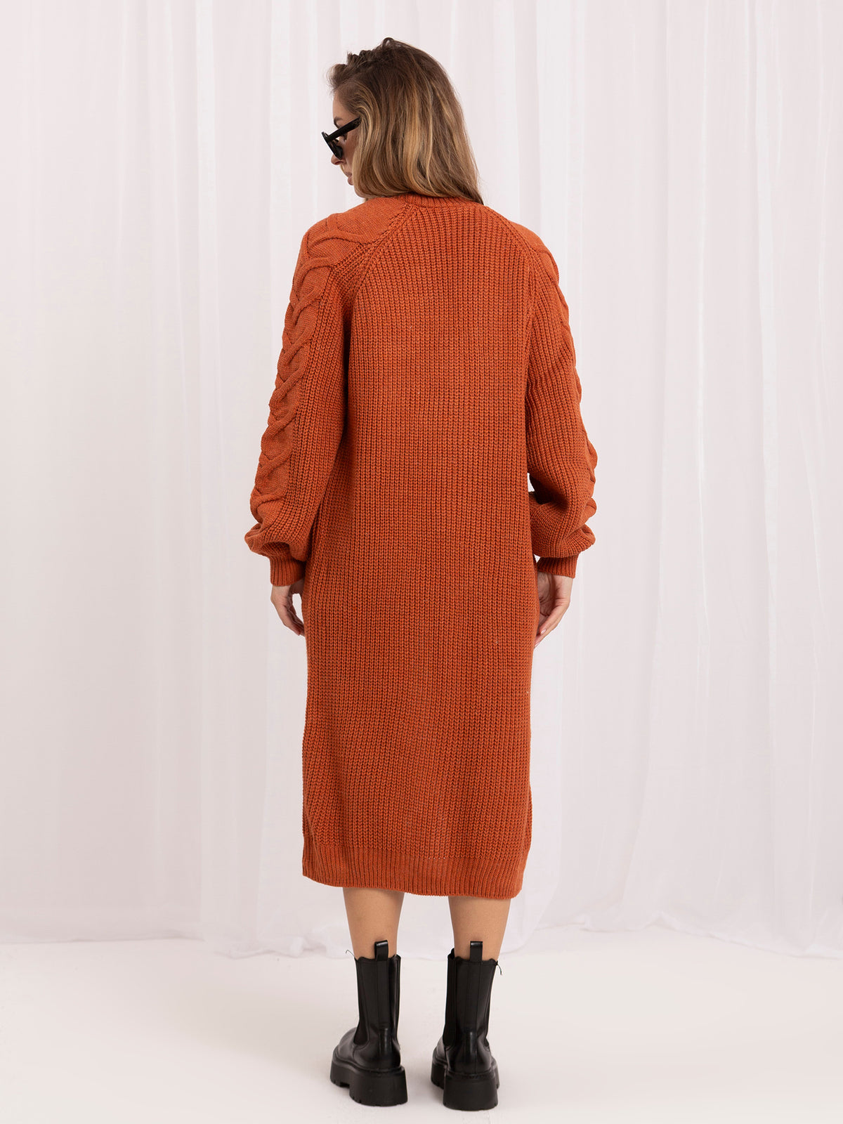 MELFIA – Langer Cardigan ohne Verschluss
