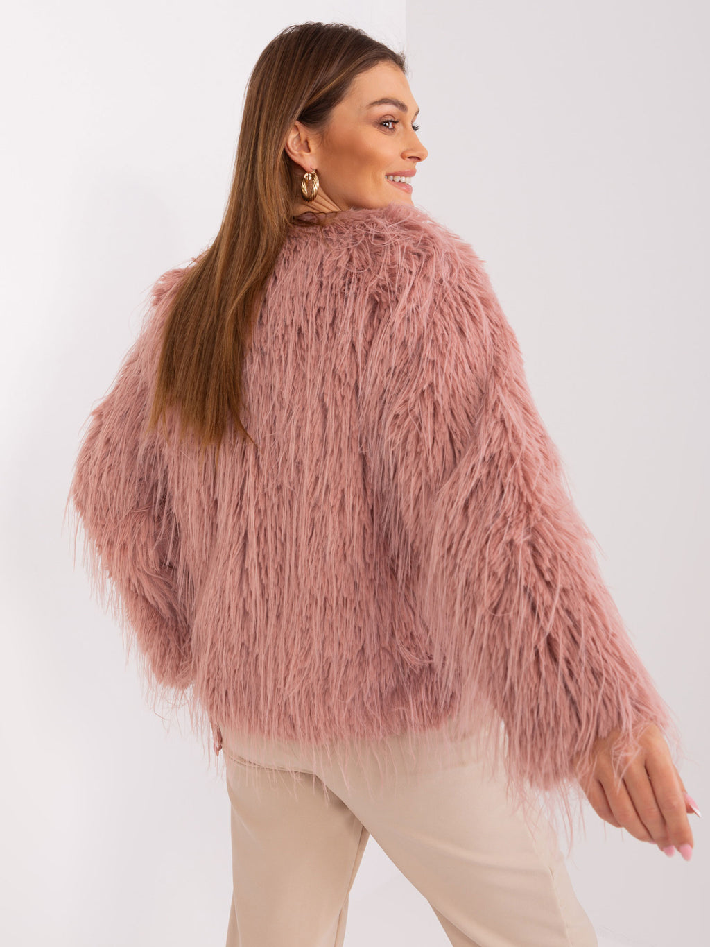 MELFIA NORA -Pelzjacke mit Futter