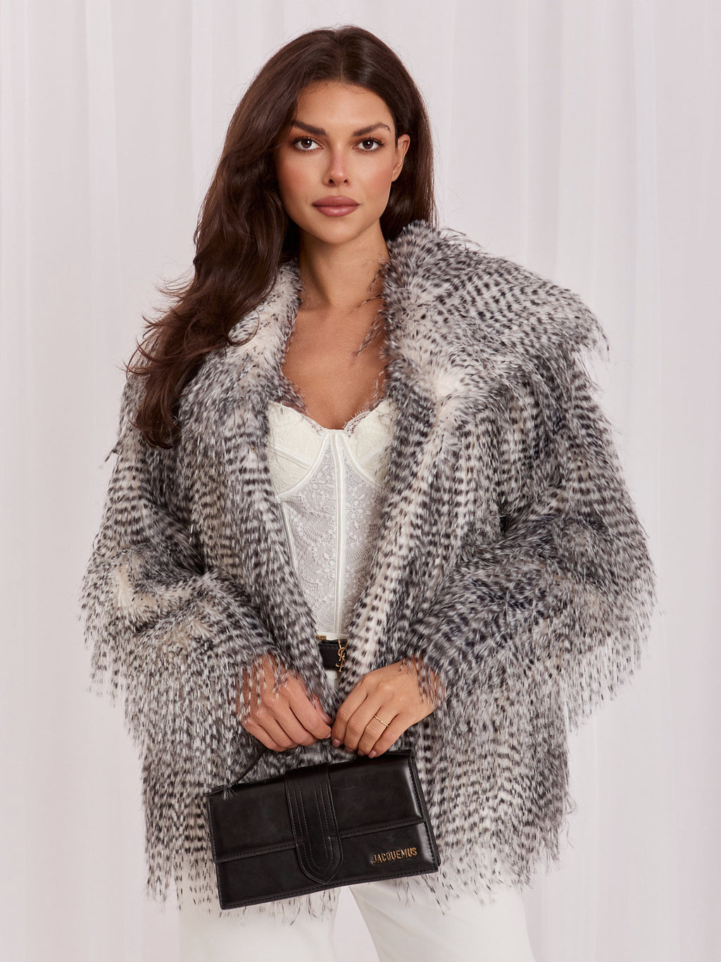 MELFIA  Elegante Felljacke mit Futter