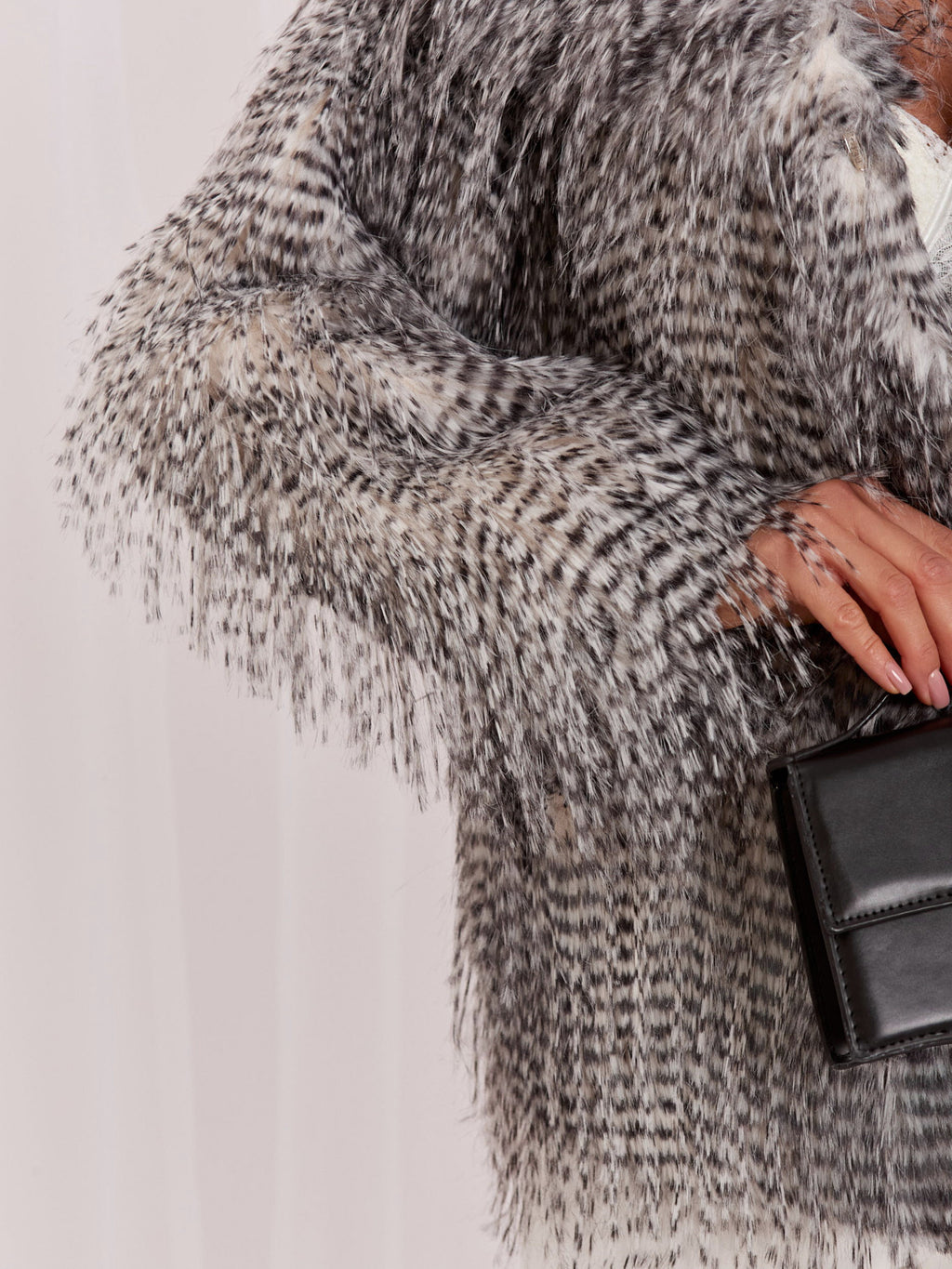 MELFIA  Elegante Felljacke mit Futter