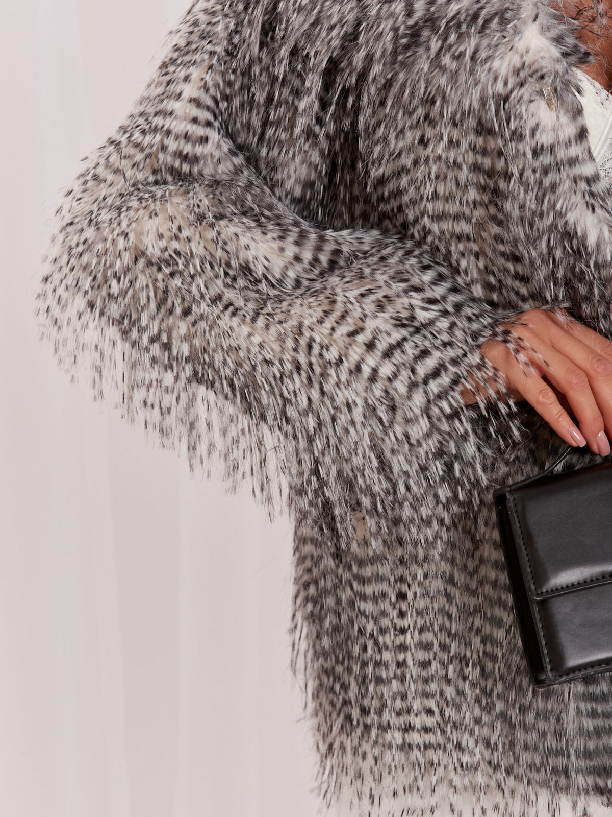 MELFIA  Elegante Felljacke mit Futter