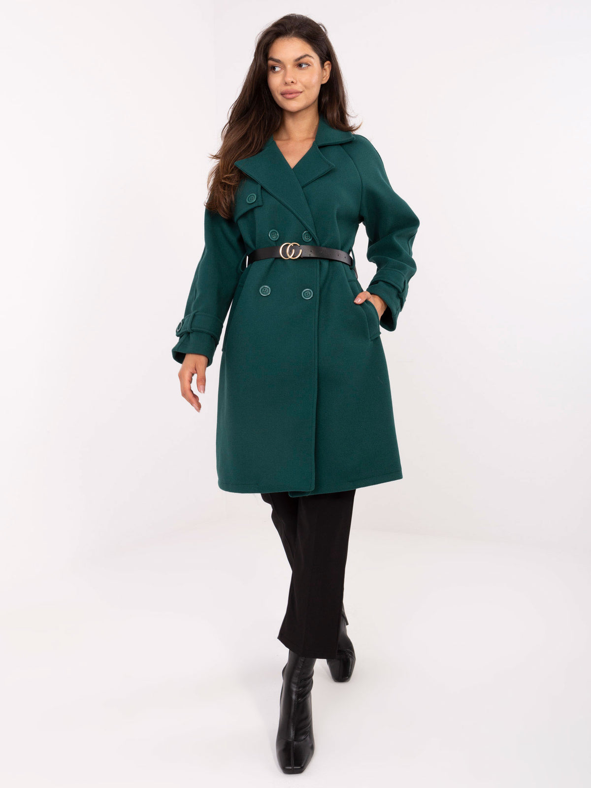 MELFIA Belted Coat