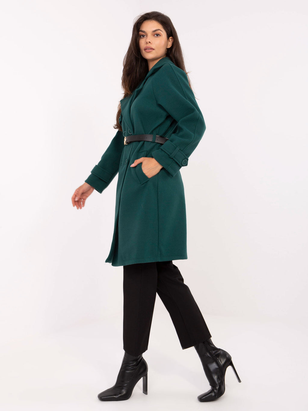MELFIA Belted Coat