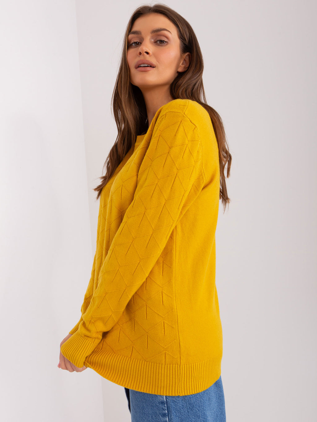 MELFIA – Feinstrickpullover mit dezentem Muster