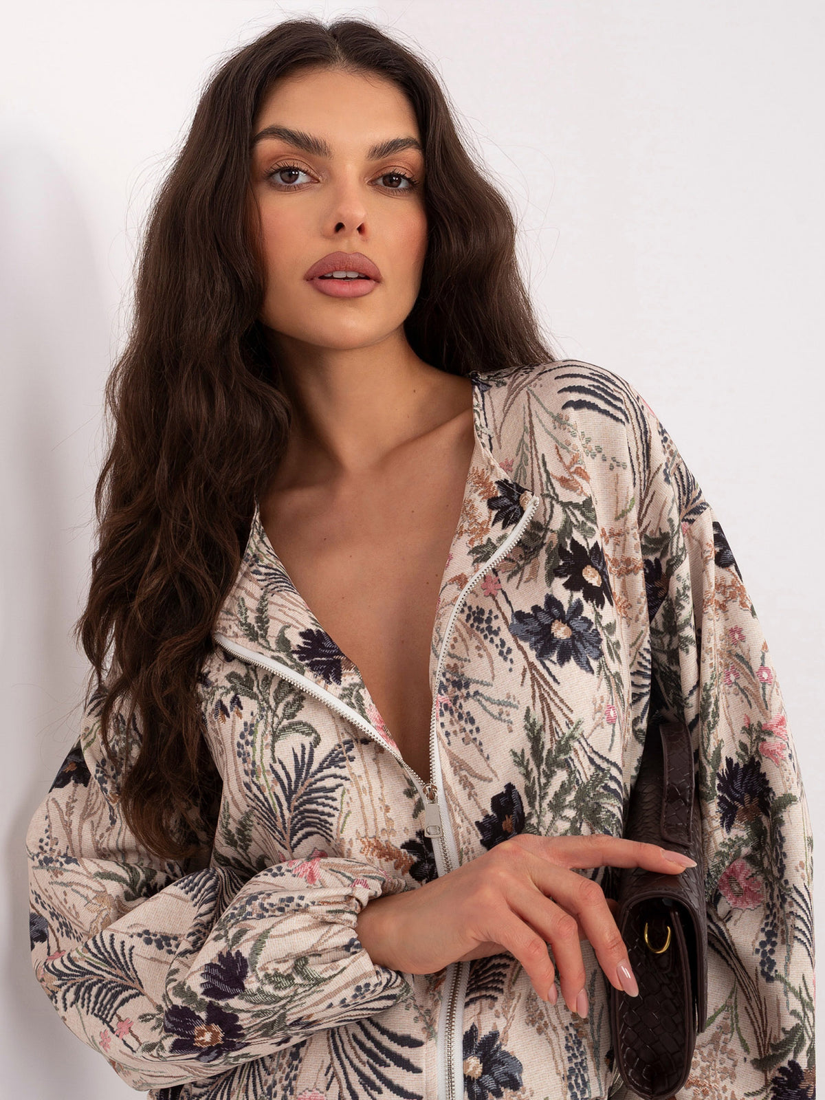 MELFIA Floral Bomber Jacket