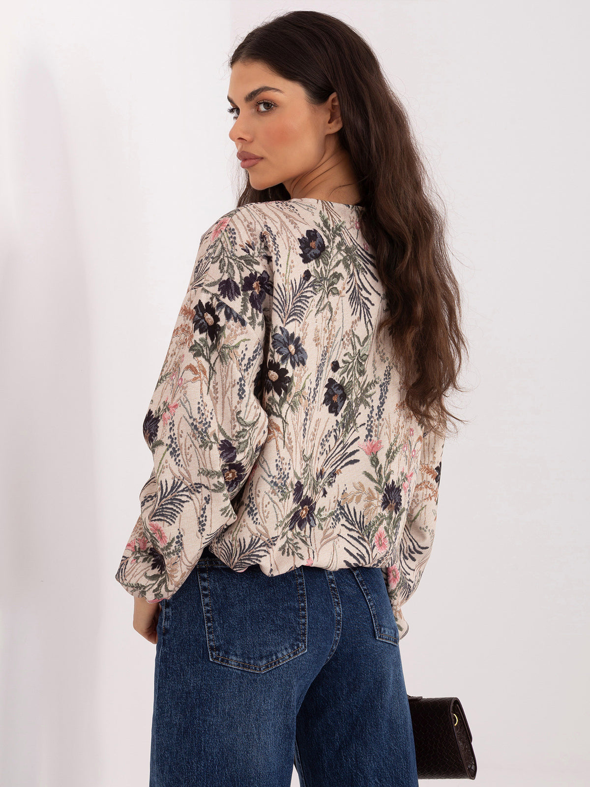 MELFIA Floral Bomber Jacket