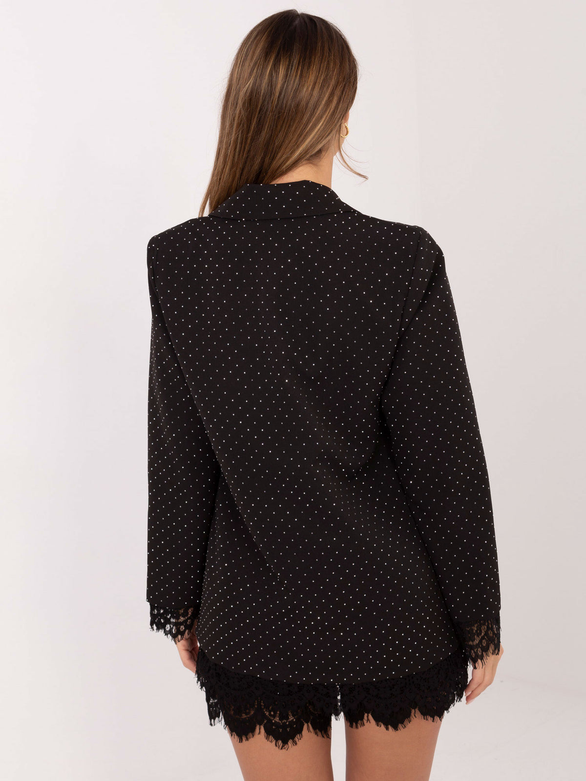 MELFIA Elegante Jacke mit Spitzendetails