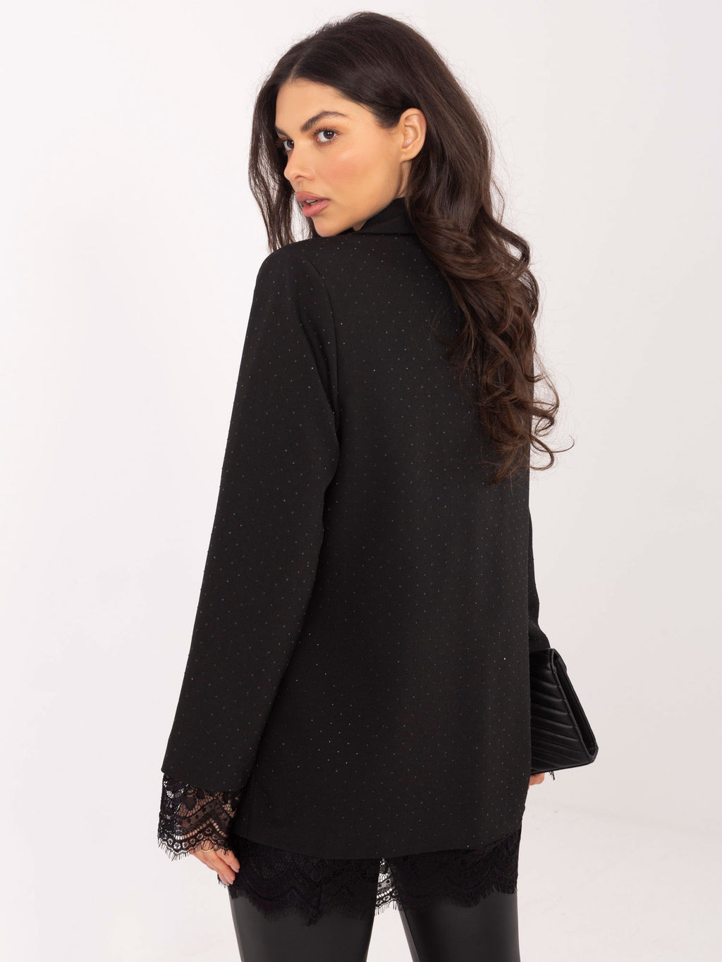 MELFIA Elegante Jacke mit Spitzendetails