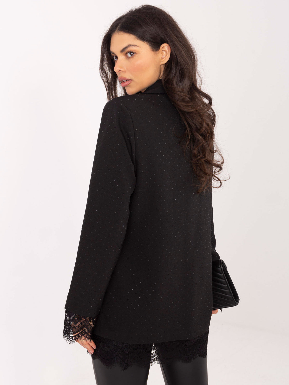 MELFIA Elegante Jacke mit Spitzendetails