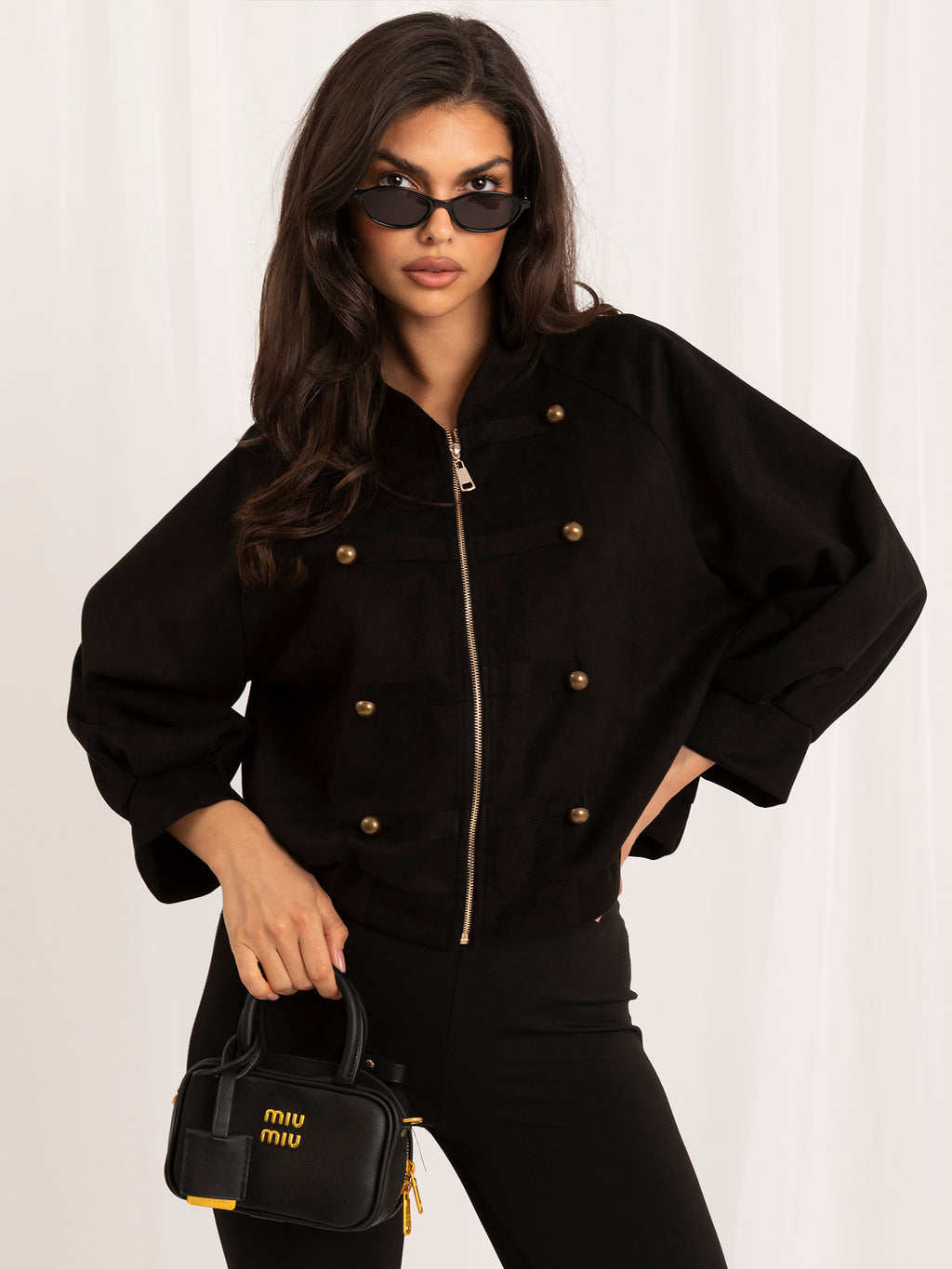 MELFIA VELORA – Elegante Jacke mit doppelreihigem Verschluss