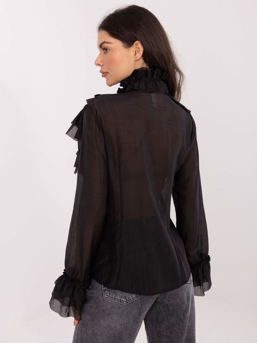 MELFIA Elegante Bluse mit Schleife