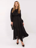 MELFIA Elegantes Kleid mit Gebundenem Dekolleté