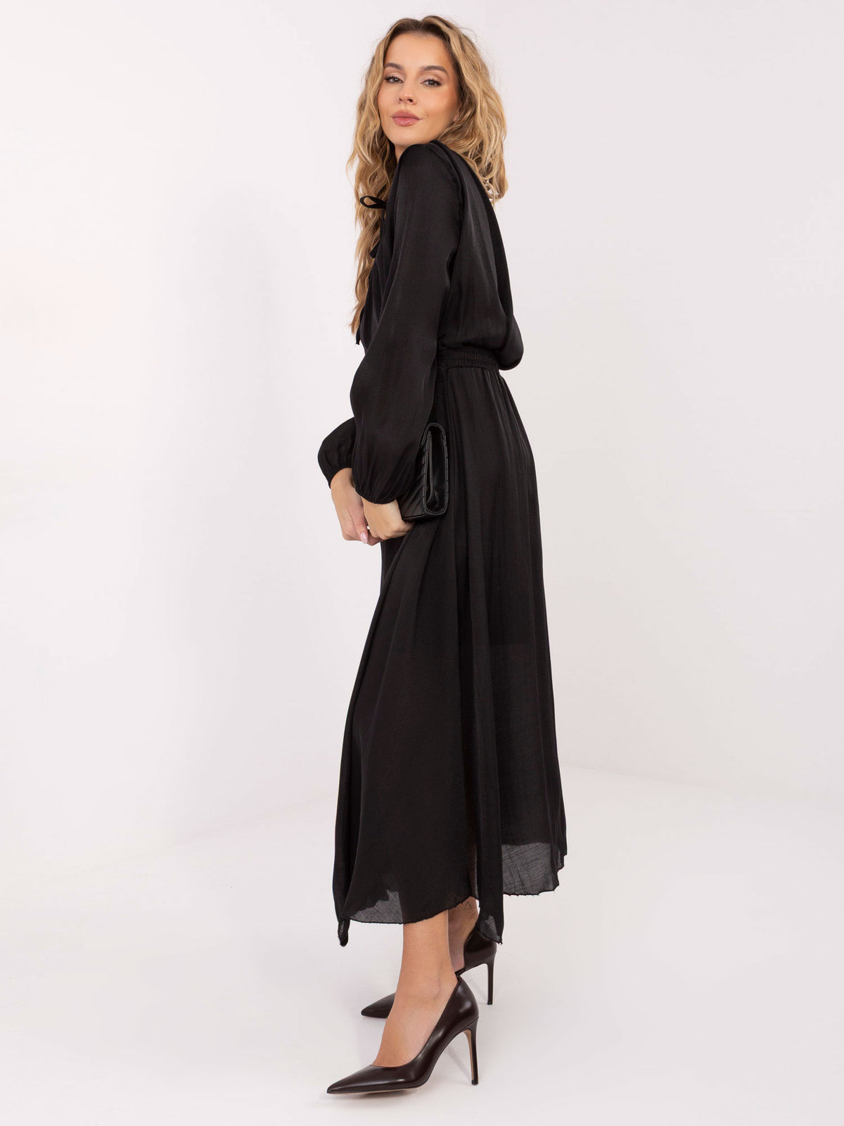MELFIA Elegantes Kleid mit Gebundenem Dekolleté