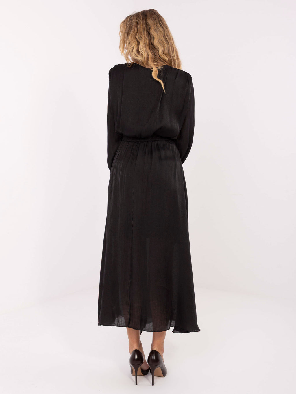 MELFIA Elegantes Kleid mit Gebundenem Dekolleté
