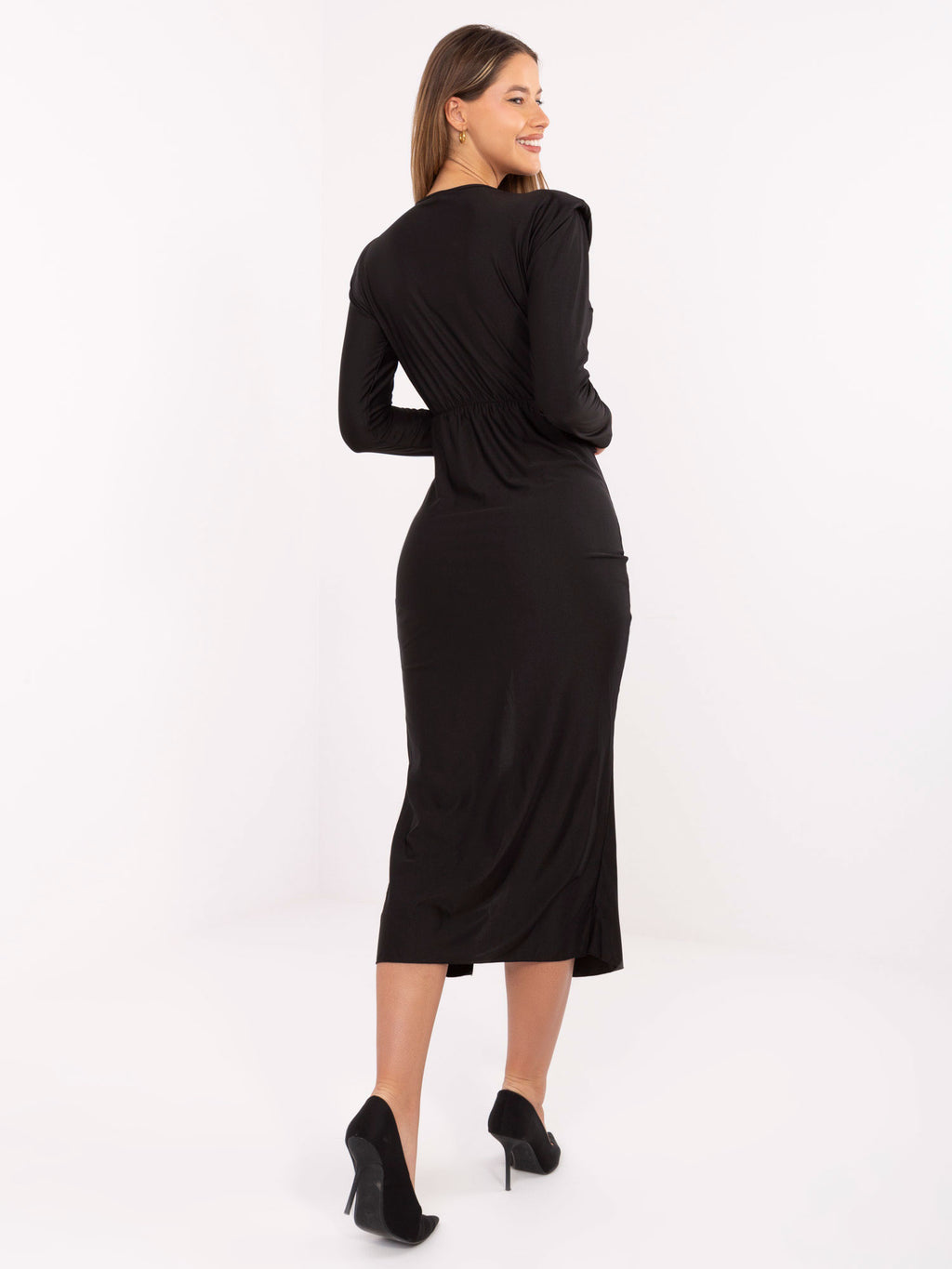 MELFIA Long Detail Dress